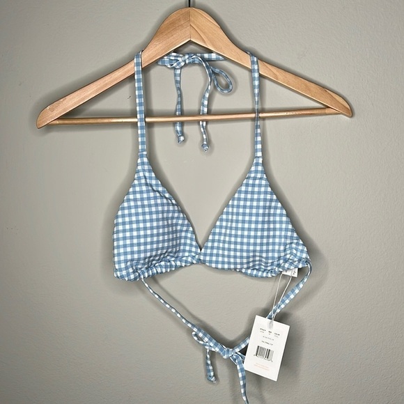 Andie Swim The String Bikini Top in Pool Blue Size Medium NWT! - Picture 3 of 5